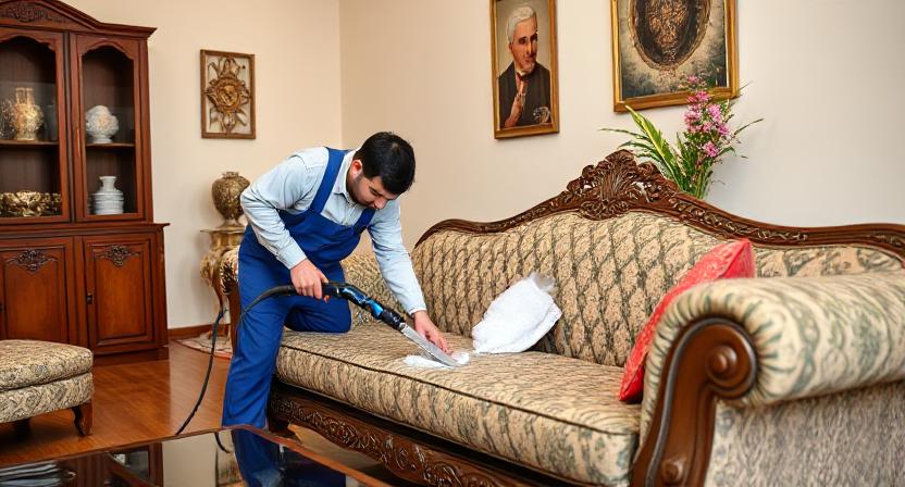 مبل شویی در منزل